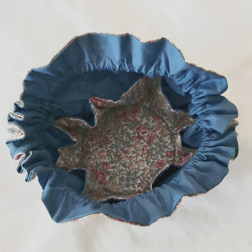 NWOT Floral Jewelry Drawstring Pouch - OS - Picture 6 of 9